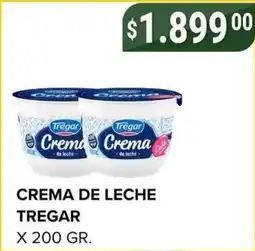 Supermercados Mayor Tregar crema de leche oferta