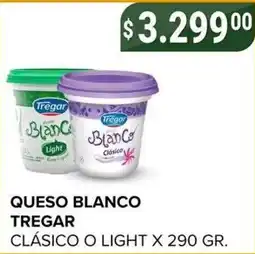 Supermercados Mayor Tregar queso blanco clásico o light oferta