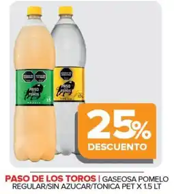 Carrefour Maxi Paso de los toros gaseosa pomel regular/sin azucar/tonica pet oferta