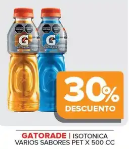 Carrefour Maxi Gatorade isotonica varios sabores oferta