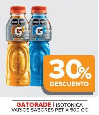 Carrefour Maxi Gatorade isotonica varios sabores oferta