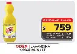 Carrefour Maxi Odex lavandina original oferta