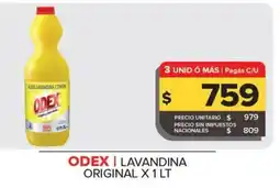 Carrefour Maxi Odex lavandina original oferta