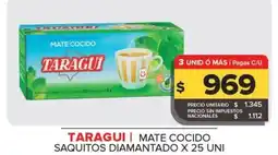 Carrefour Maxi Taragui mate cocido oferta