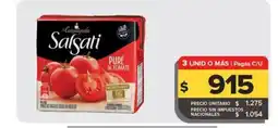 Carrefour Maxi Salsati puré de tomate oferta