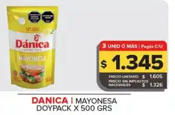 Carrefour Maxi Dánica mayonesa oferta
