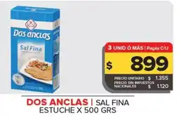 Carrefour Maxi Dos anclas sal fina oferta
