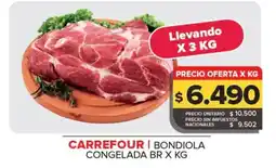 Carrefour Maxi Carrefour bondiola congelada br oferta