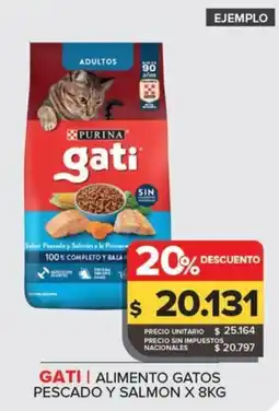 Carrefour Maxi Purina gati alimento gatos pescado y salmon oferta