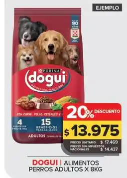 Carrefour Maxi Dogui alimentos perros adultos oferta