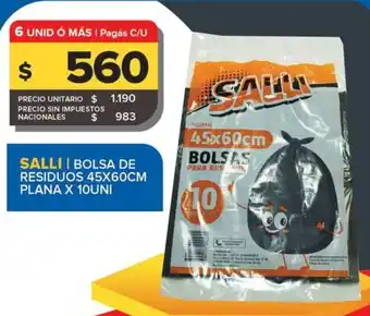 Carrefour Maxi Salli bolsa de residuos oferta