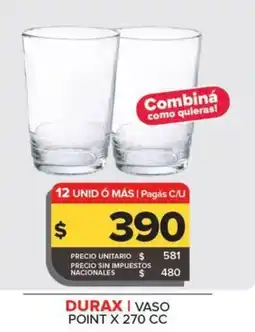 Carrefour Maxi Durax vaso oferta