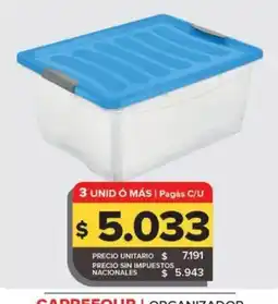 Carrefour Maxi Carrefour organizador oferta