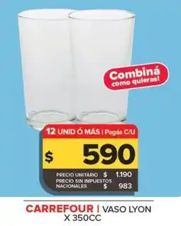 Carrefour Maxi Carrefour vaso lyon oferta