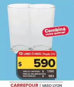Carrefour Maxi Carrefour vaso lyon oferta