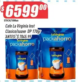 Supermercados Comodin La virginia cafe la virginia inst clasico/suave dp oferta