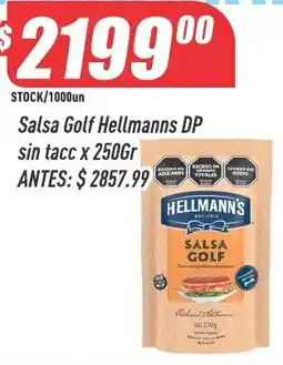 Supermercados Comodin Hellmanns salsa golf oferta
