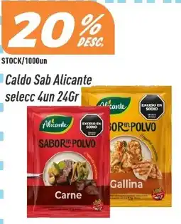 Supermercados Comodin Alicante caldo sab alicante selecc 4un 24gr oferta