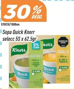 Supermercados Comodin Knorr sopa quick knorr selecc 5s oferta