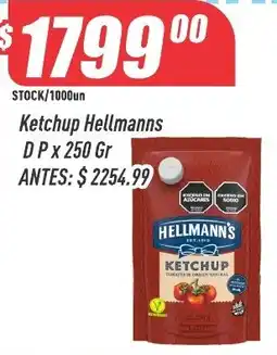 Supermercados Comodin Hellmanns ketchup oferta