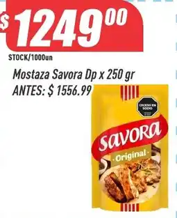 Supermercados Comodin Savora mostaza Dp oferta
