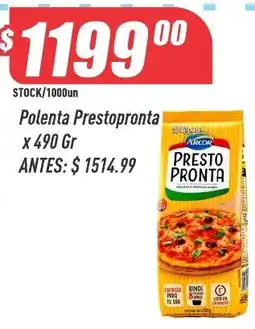 Supermercados Comodin Arcor polenta prestopronta oferta