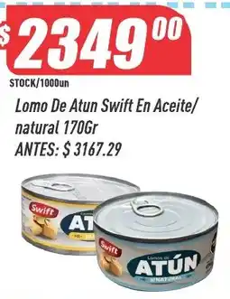 Supermercados Comodin Swift lomo de atun swift en aceite natural oferta