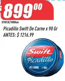 Supermercados Comodin Swift picadillo de carne oferta
