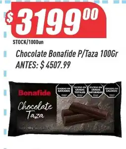 Supermercados Comodin Bonafide chocolate taza oferta