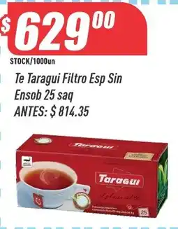 Supermercados Comodin Taragui te filtro esp sin ensob oferta