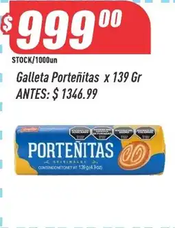 Supermercados Comodin Portenitas galleta porteñitas oferta
