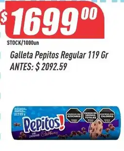 Supermercados Comodin Pepitos galleta regular oferta