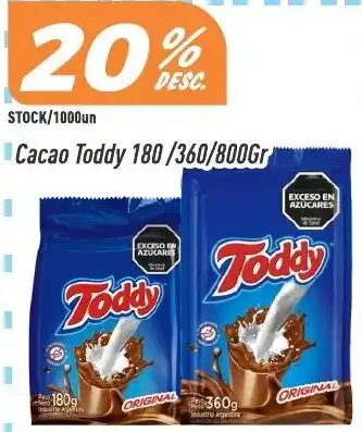 Supermercados Comodin Toddy cacao oferta