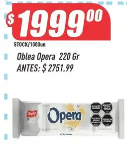 Supermercados Comodin Oblea opera oferta