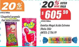 Supermercados Comodin Chupetin/caramelo Fun seleccionados oferta