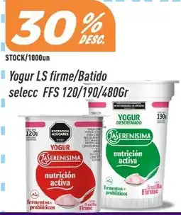 Supermercados Comodin La serenisima yogur ls firme/batido selecc oferta