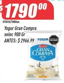 Supermercados Comodin Yogur Gran Compra oferta