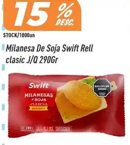 Supermercados Comodin Swift milanesas de soja clasic oferta