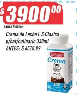 Supermercados Comodin La serenisima crema de leche l s clasica oferta