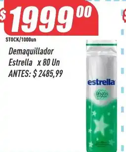 Supermercados Comodin Estrella demaquillador oferta