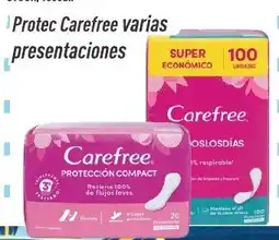 Supermercados Comodin Carefree proteccion compact oferta