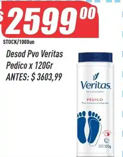 Supermercados Comodin Veritas desod pvo pedico oferta