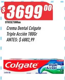 Supermercados Comodin Colgate crema dental triple accion oferta