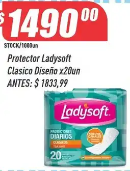 Supermercados Comodin Ladysoft protector ladysoft clasico diseño oferta
