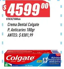 Supermercados Comodin Colgate crema dental p. anticaries oferta