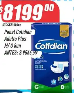 Supermercados Comodin Cotidian pañal cotidian adulto plus oferta