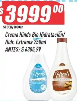 Supermercados Comodin Hinds crema bio hidratacion hidr. extrema oferta