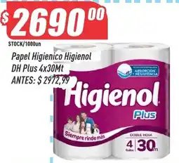 Supermercados Comodin Higienol papel higienico higienol dh plus oferta