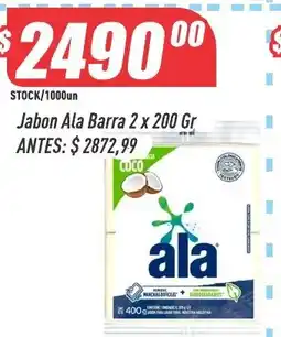 Supermercados Comodin Ala jabon ala barra oferta