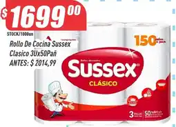Supermercados Comodin Sussex rollo de cocina clasico oferta